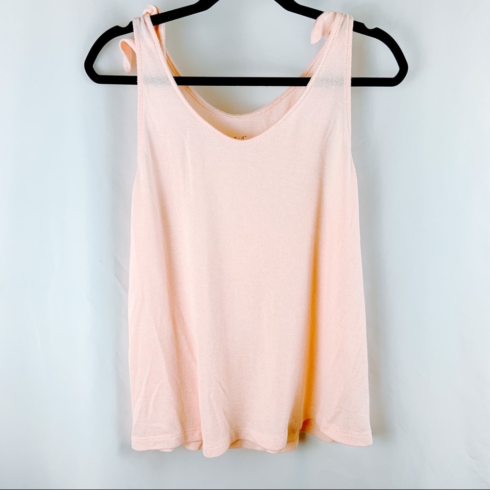 A New Day Tank Top with Ties Tops Shirts